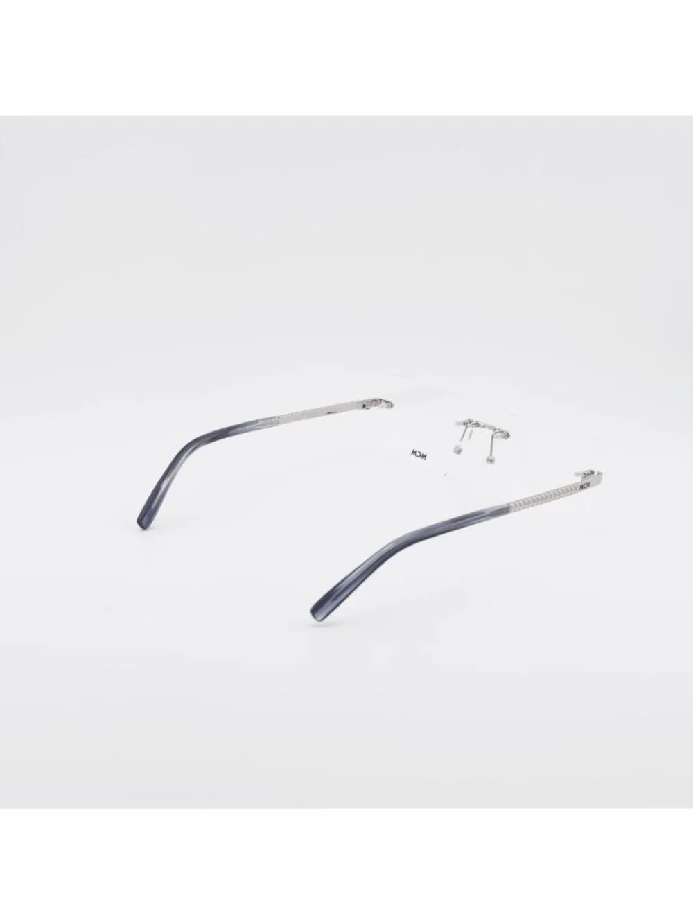 MCM MW5018-H 016 Eyeglasses Shiny Palladium 56mm Rectangle Frame